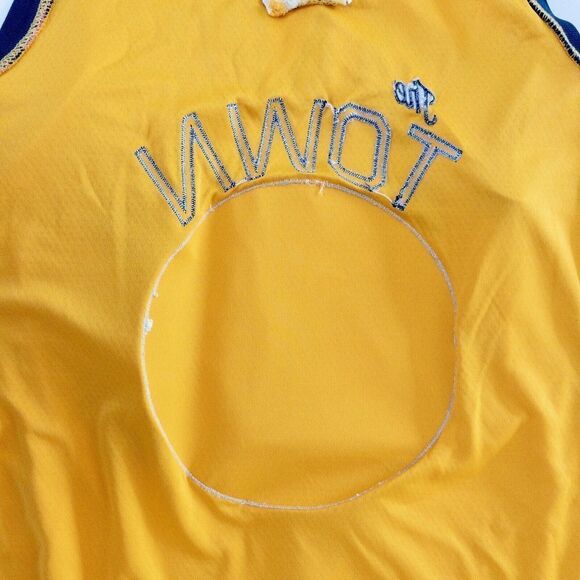Nike Stitched Swingman Golden State The Town Kevin Durant Jersey‎ Size 48 - Picture 3 of 7